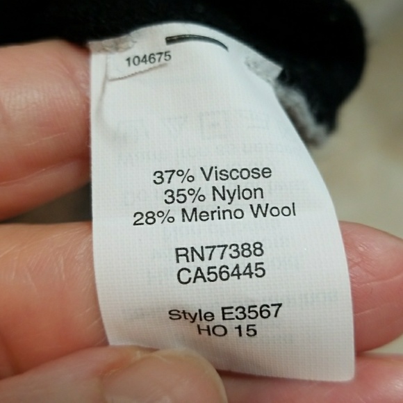 Color Block V-neck Blk/Grey Sweater LP - Picture 6 of 6